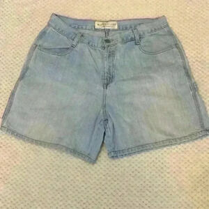 Vintage Mountain Lake denim short sz 12 mom short modest cargo midlength